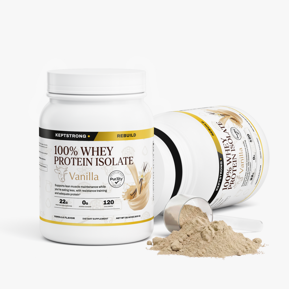 Rebuild — 100% Whey Protein Isolate (Vanilla)