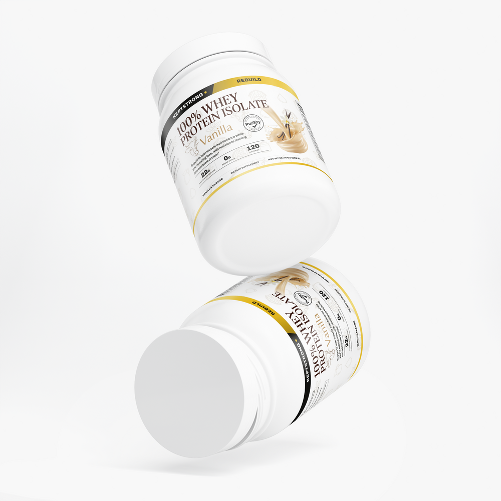 Rebuild — 100% Whey Protein Isolate (Vanilla)