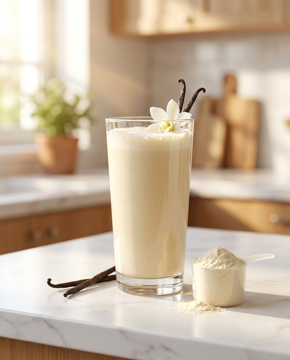 Vanilla protein shake