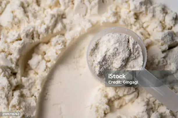 A scoop of Preserve powder
